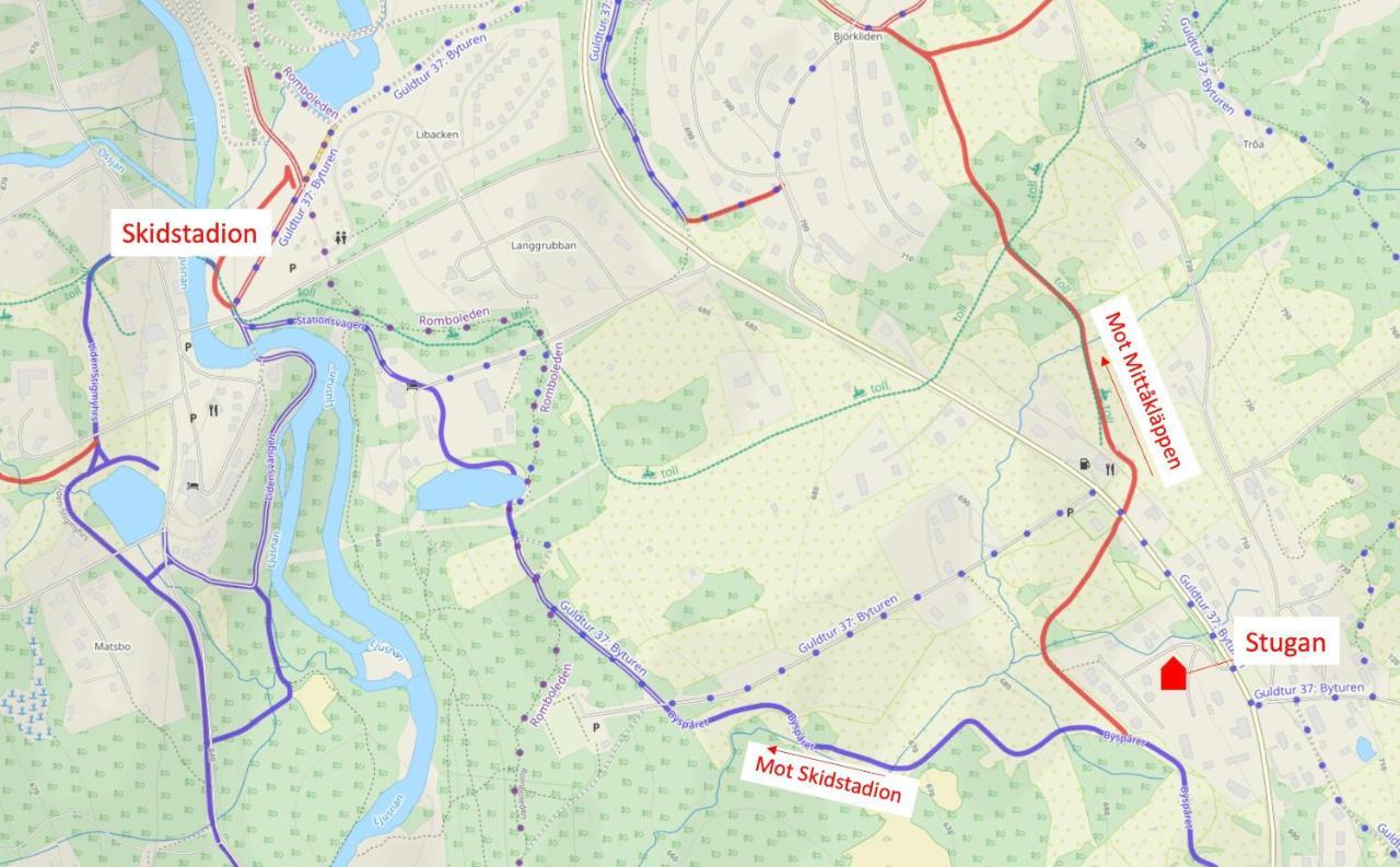 Bruksvallarna - Modern Fjaellstuga Med Panoramautsikt Och Wifi Kültér fotó