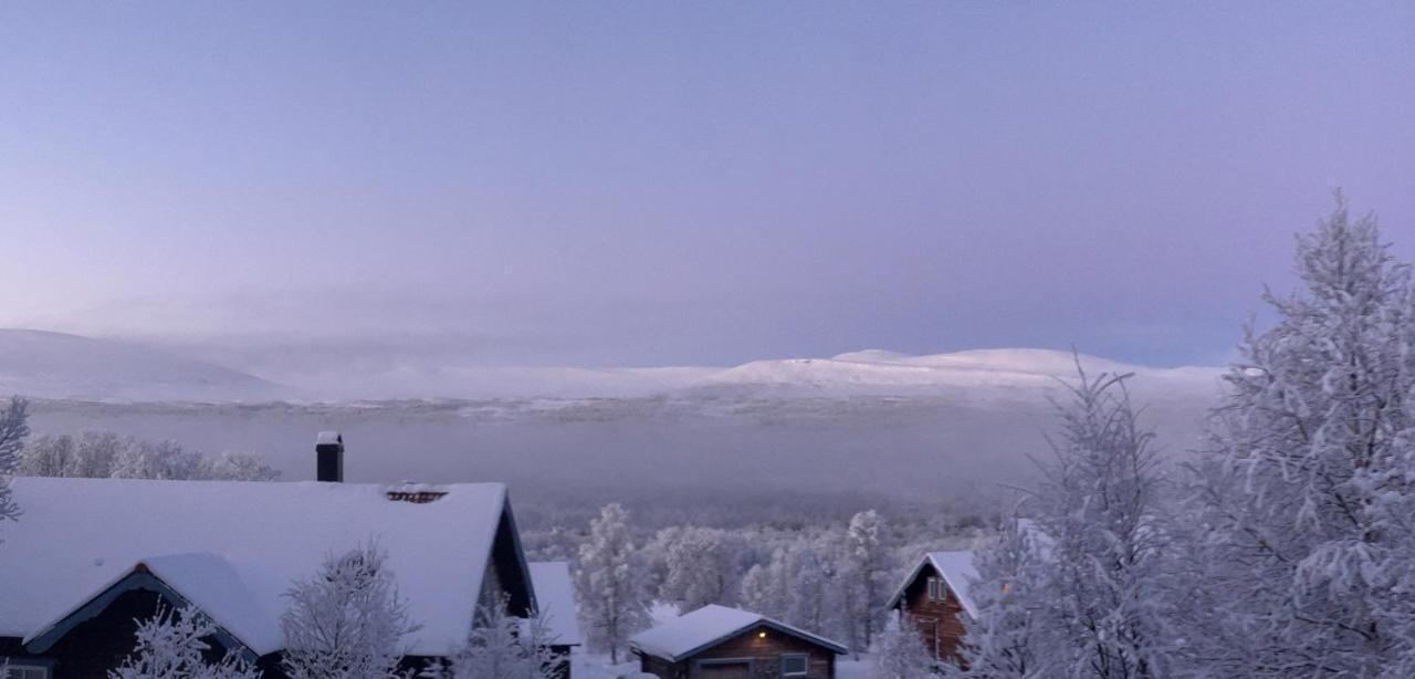 Bruksvallarna - Modern Fjaellstuga Med Panoramautsikt Och Wifi Kültér fotó