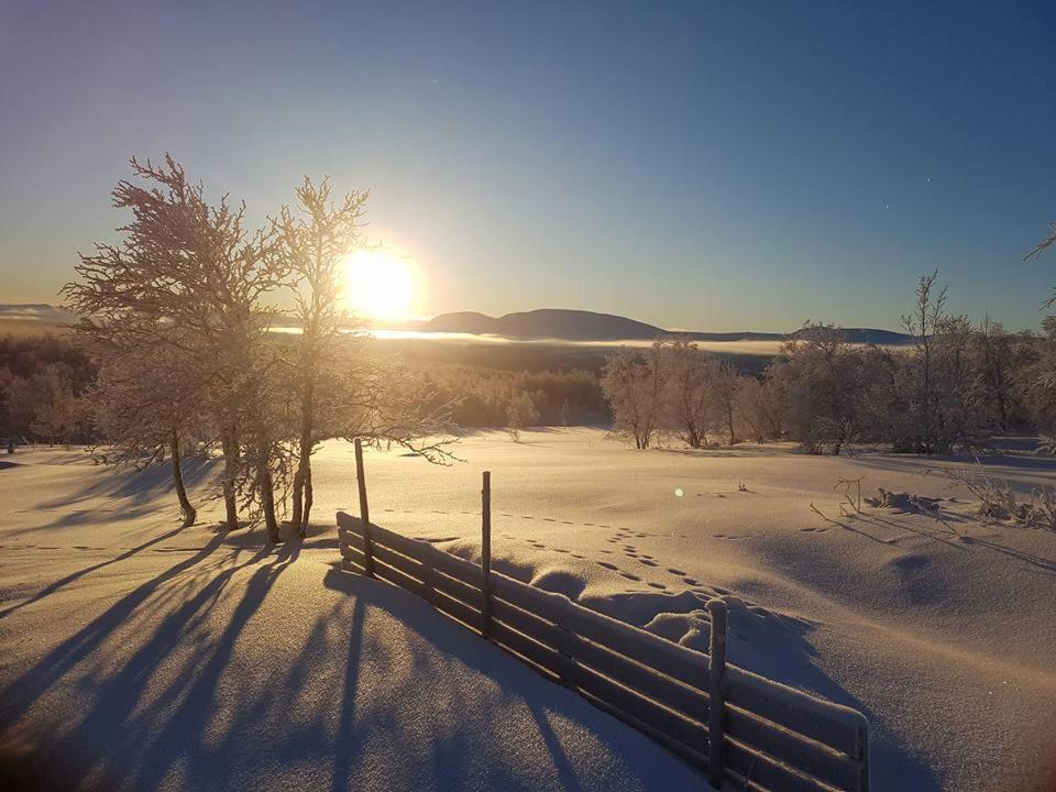 Bruksvallarna - Modern Fjaellstuga Med Panoramautsikt Och Wifi Kültér fotó